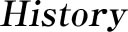 History